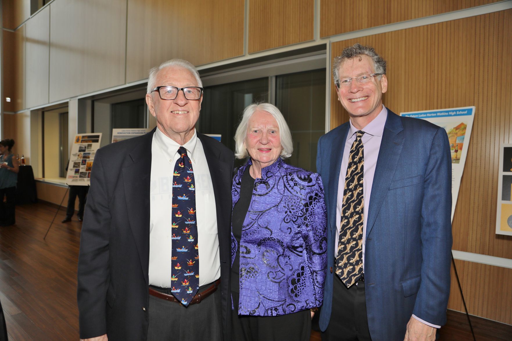 Dr. Chuck and Dorene McKenna, Jonathan Lolos, Guest Speaker and Author